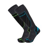 grey / neon green + grey / blue