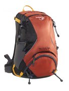 dark grey / mecca orange