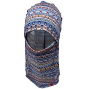 orient blue / brown / white