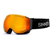 matte black/double full orange mirror vent