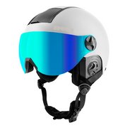 matte white/blue mirror cat.2